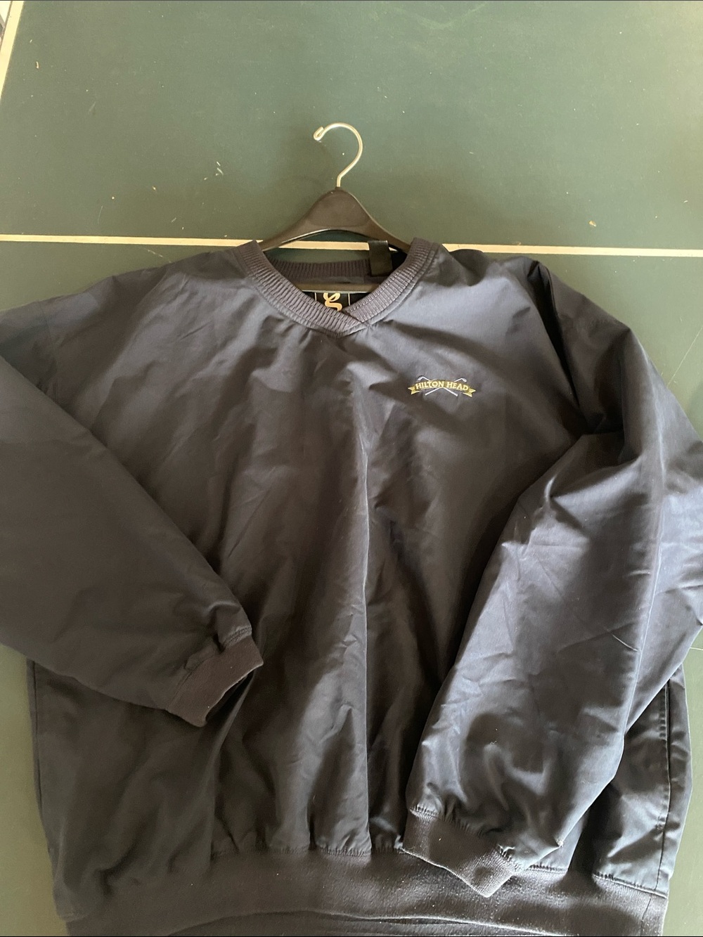 Gear For Sports Navy Pullover Windbreaker with Subtle Logo